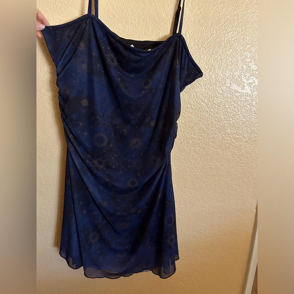 Cosmic Aura Celestial Dress Hot Topic NWT